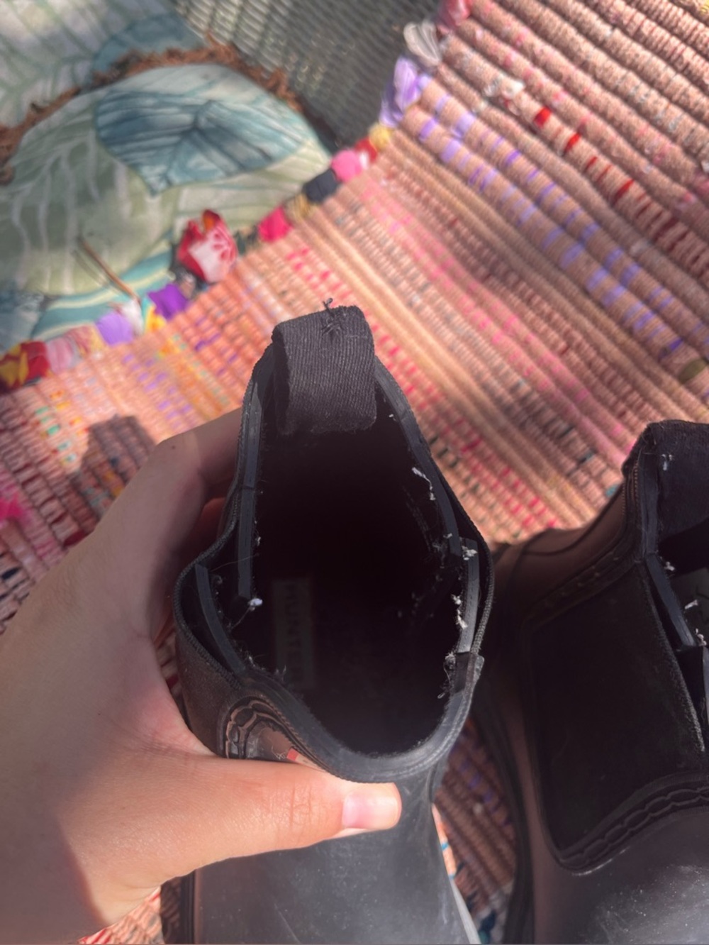Black hunter ankle boots - Picture 2 of 5